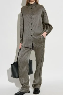 Tom Ford BLACK Polka dot patterned shirt