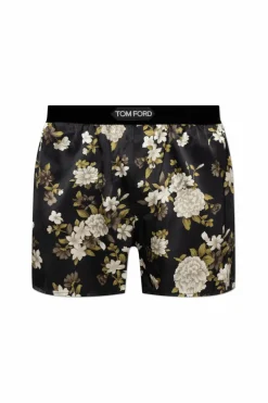 Tom Ford BLACK Silk lingerie shorts