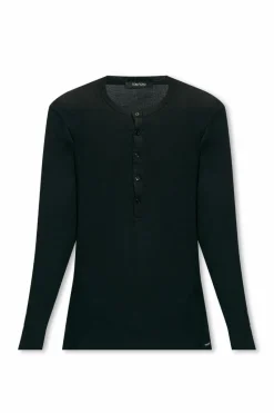 Tom Ford BLACK T-shirt with logo