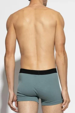 Tom Ford BLUE Boxers with logo