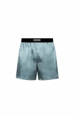 Tom Ford BLUE Boxers with logo