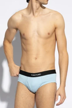 Tom Ford BLUE Briefs with logo