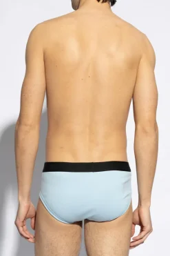 Tom Ford BLUE Briefs with logo