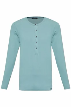 Tom Ford BLUE Long-sleeved underwear T-shirt