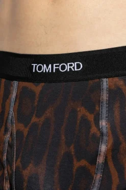 Tom Ford BROWN Boxers with logo