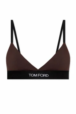 Tom Ford BROWN Bra with logo