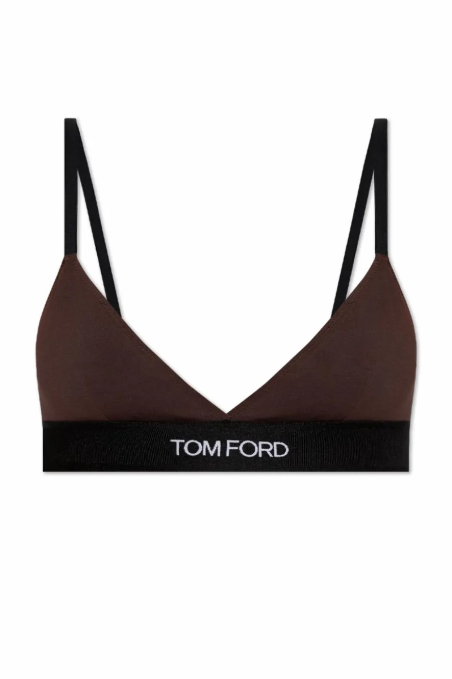 Tom Ford BROWN Bra with logo