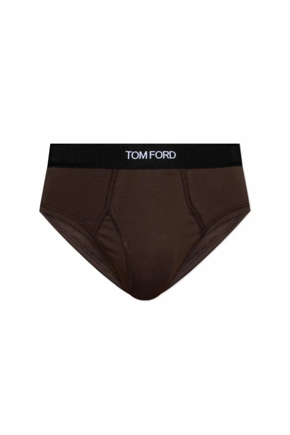 Tom Ford BROWN Briefs with logo