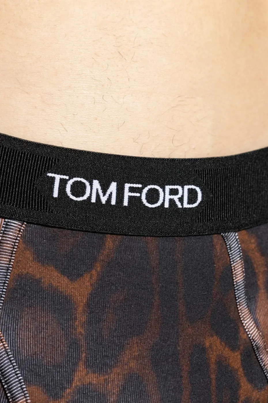 Tom Ford BROWN Briefs with logo