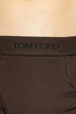 Tom Ford BROWN Briefs with logo