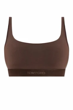 Tom Ford BROWN Logo bra