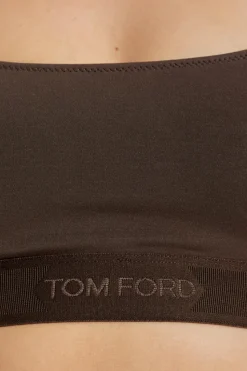 Tom Ford BROWN Logo bra