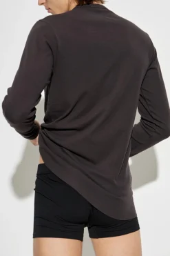 Tom Ford BROWN Long sleeve T-shirt