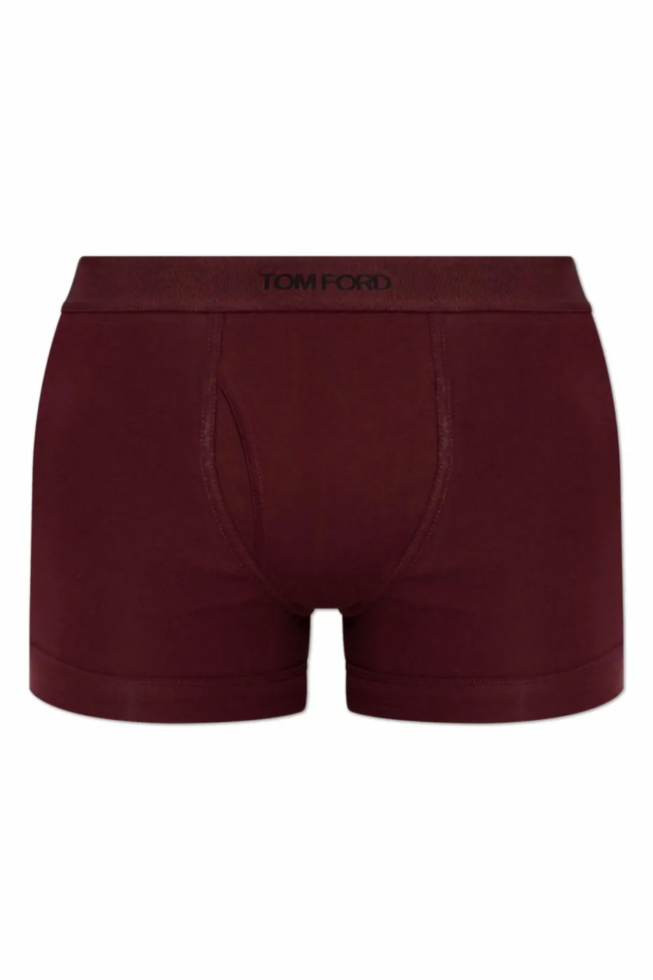 Tom Ford BURGUNDY Boxers with logo