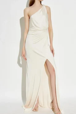 Tom Ford cream Dress with decorative draping