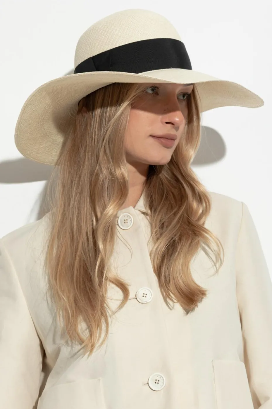 Tom Ford cream Straw hat