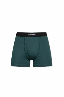 Tom Ford GREEN Boxers with logo