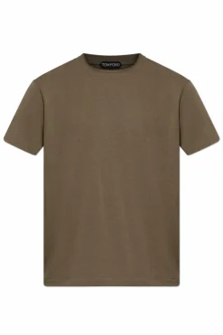 Tom Ford GREEN Crew neck T-shirt