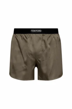 Tom Ford GREEN Silk Lingerie Shorts