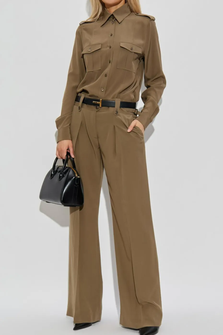 Tom Ford GREEN Silk trousers