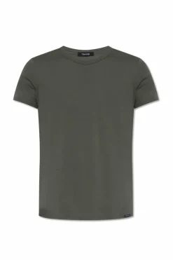 Tom Ford GREEN T-shirt with logo