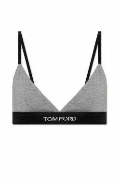 Tom Ford GREY Bra with logo