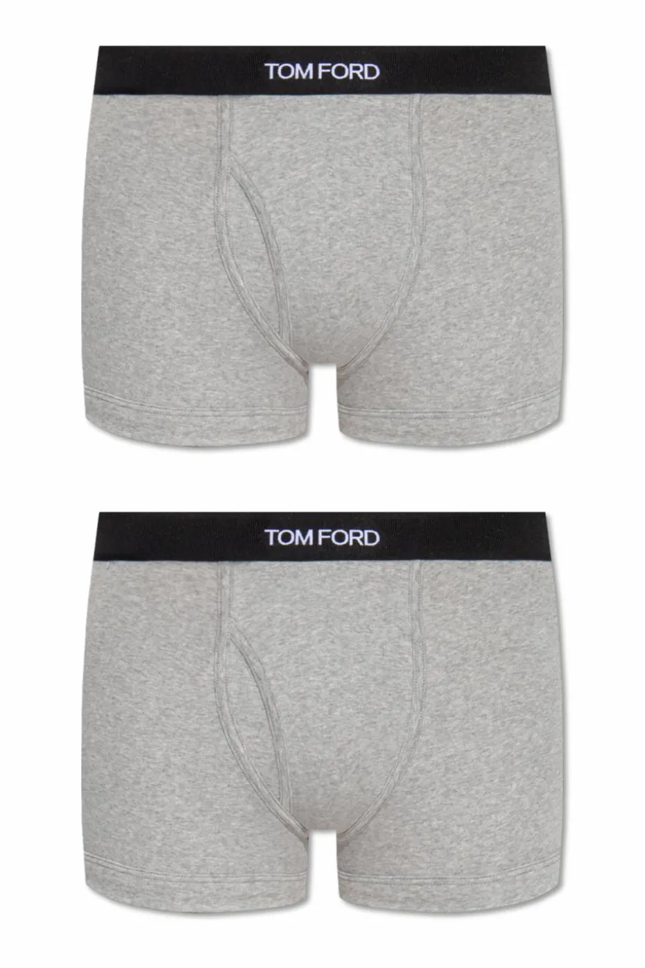 Tom Ford GREY Branded boxers two-pack