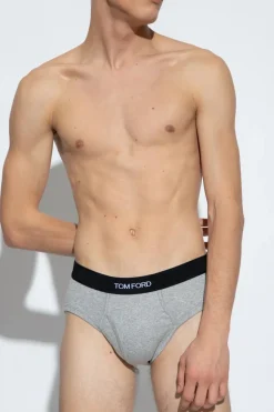 Tom Ford GREY Briefs with logo