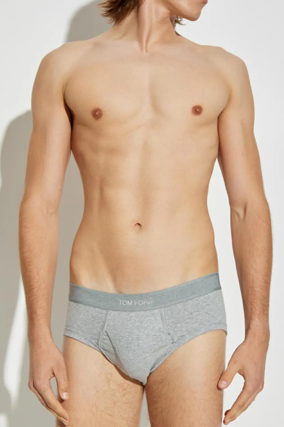Tom Ford GREY Briefs with logo