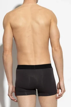Tom Ford GREY Cotton boxers with logo