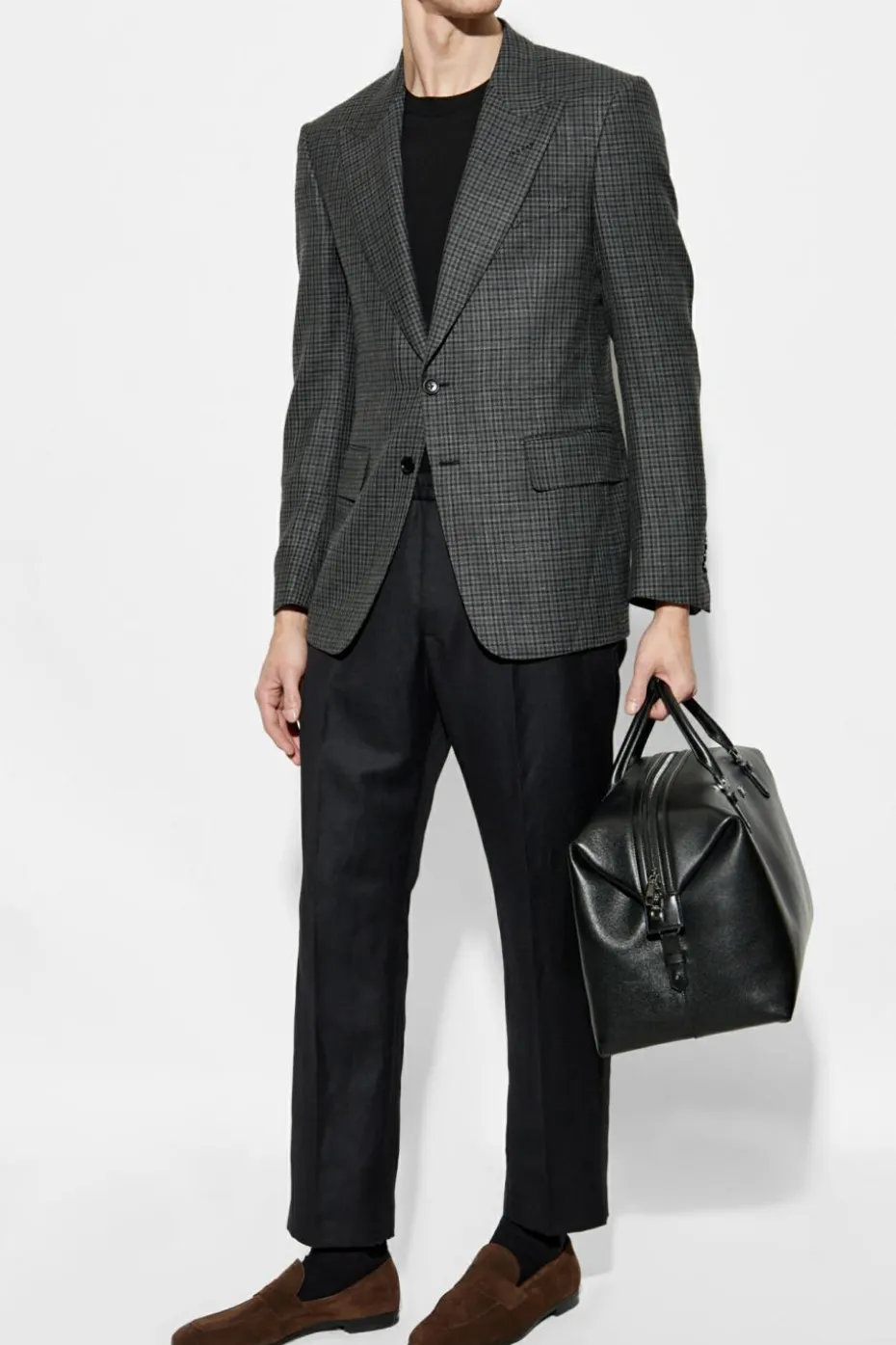 Tom Ford GREY Houndstooth Blazer