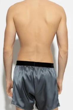 Tom Ford GREY Silk lingerie shorts