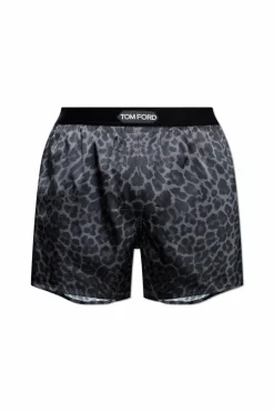 Tom Ford GREY Silk lingerie shorts