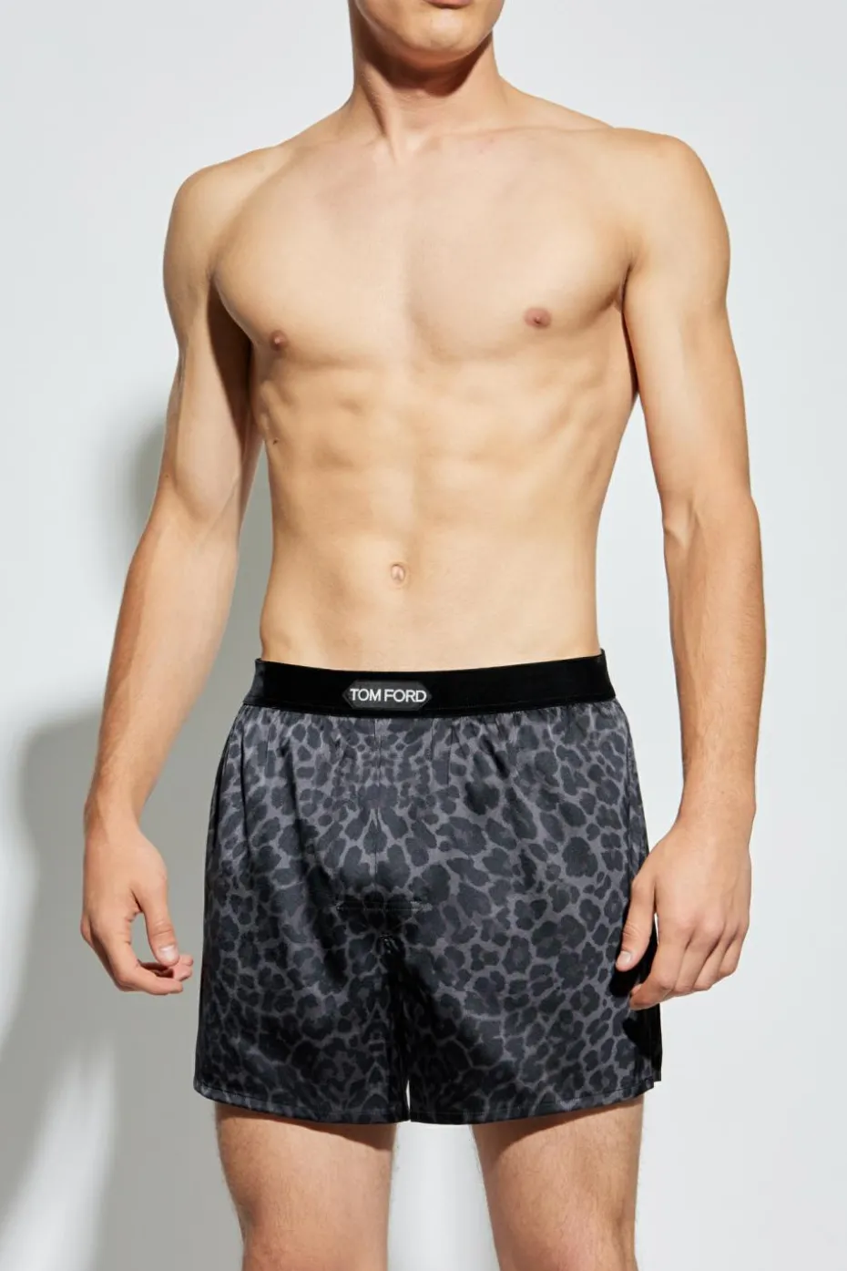 Tom Ford GREY Silk lingerie shorts