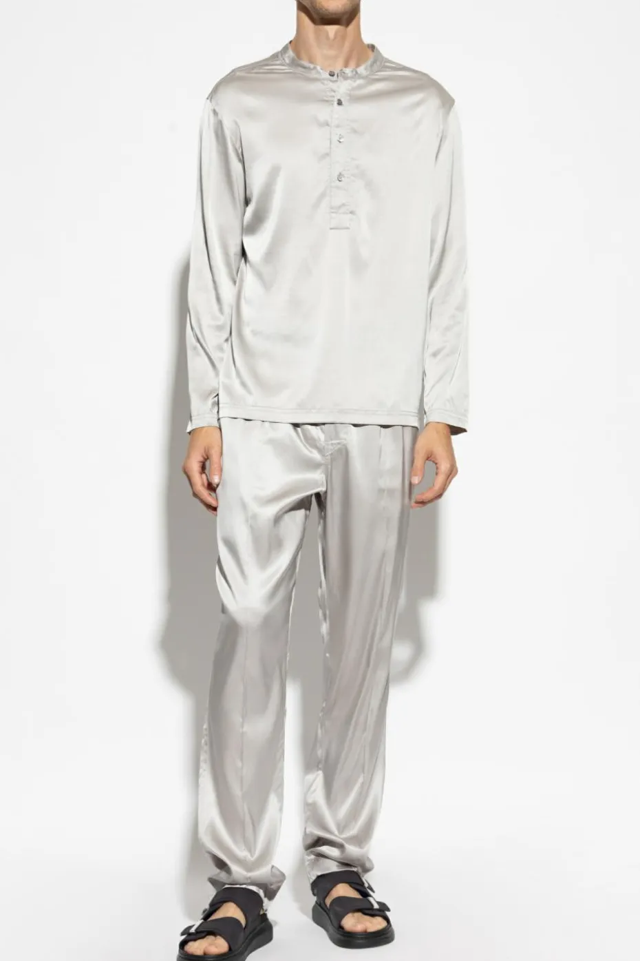 Tom Ford GREY Silk pajama bottoms
