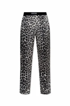 Tom Ford GREY Silk pyjama bottom