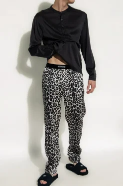 Tom Ford GREY Silk pyjama bottom