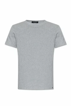 Tom Ford GREY T-shirt with logo