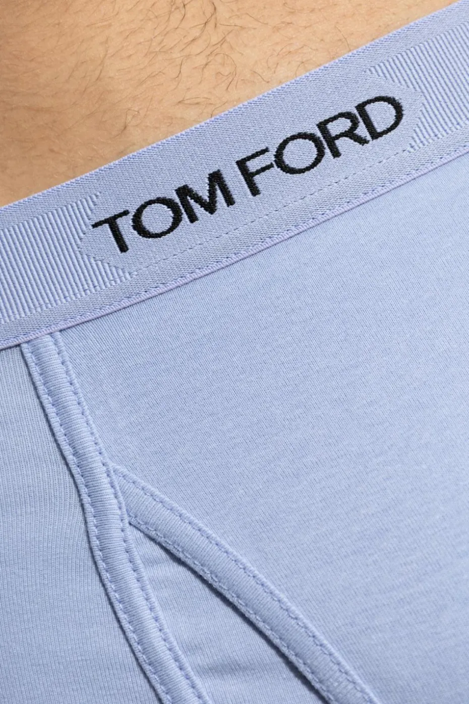 Tom Ford light blue Boxers with logo