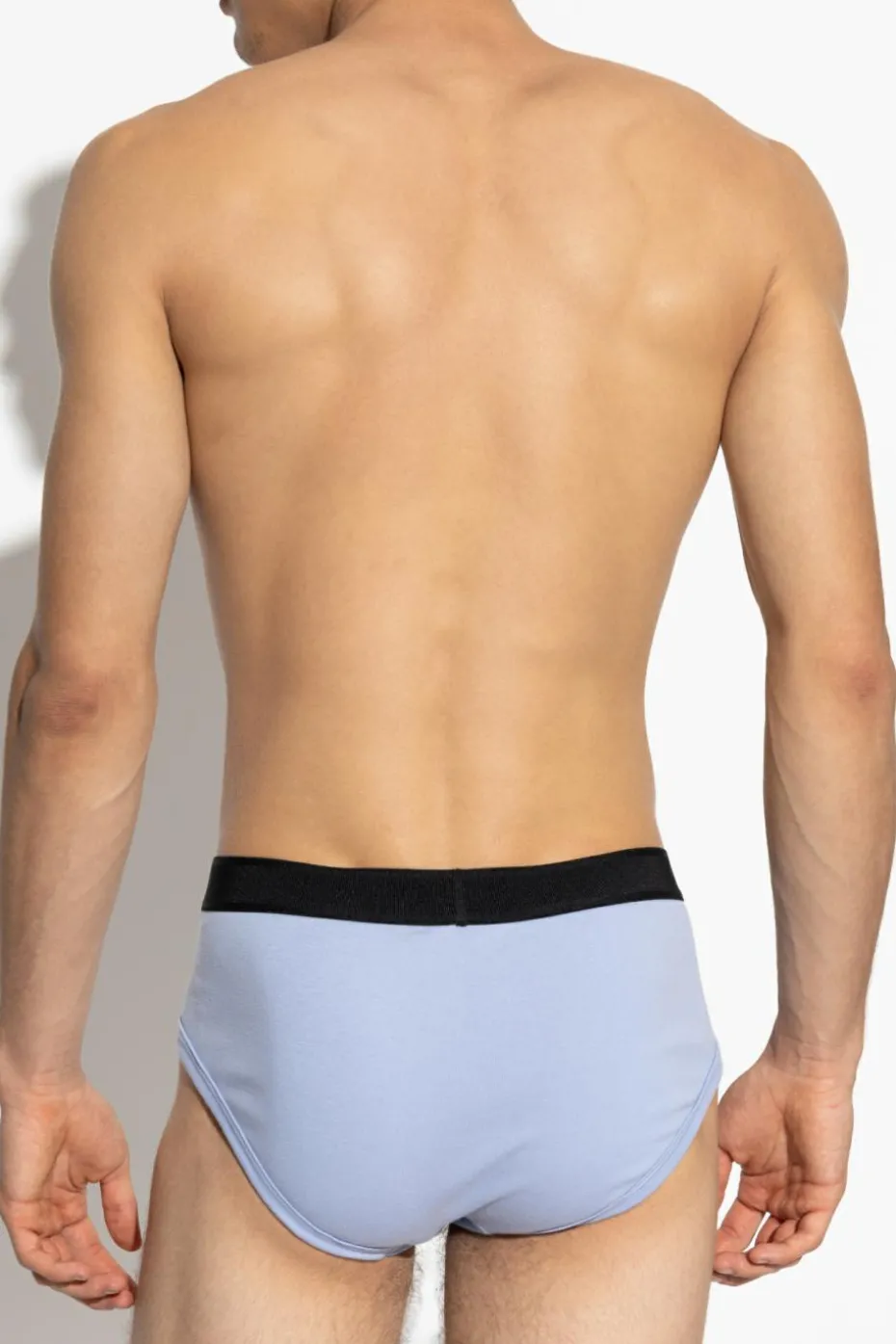 Tom Ford light blue Briefs with logo