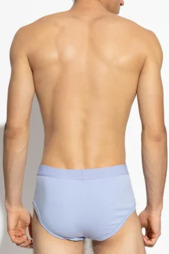 Tom Ford light blue Briefs with logo