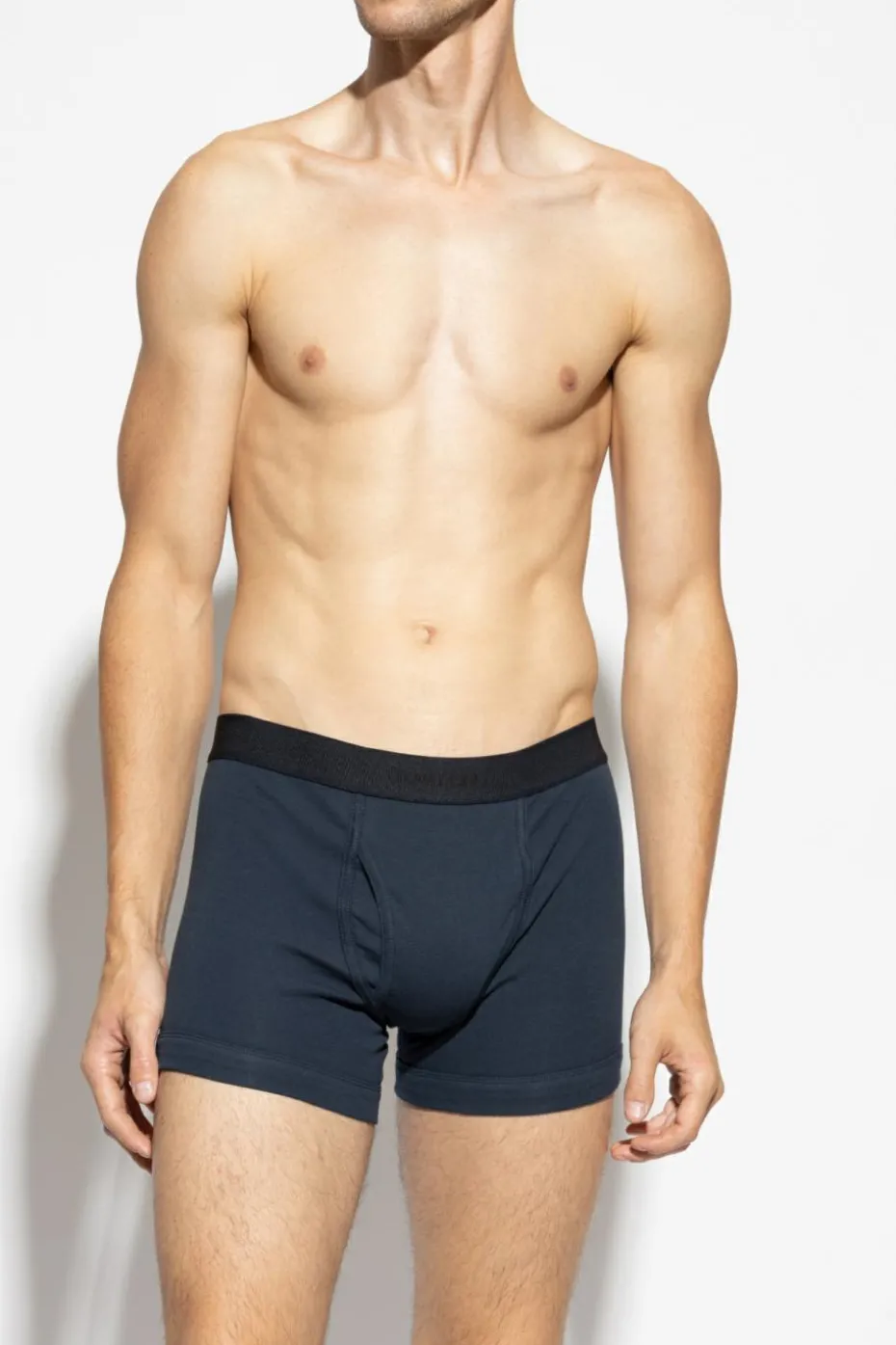 Tom Ford NAVY BLUE Boxers with logo