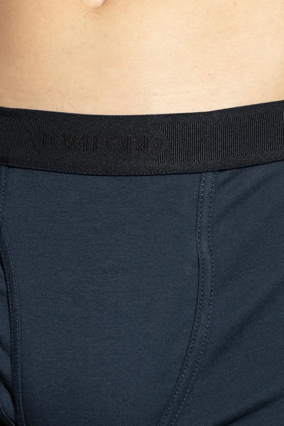 Tom Ford NAVY BLUE Boxers with logo
