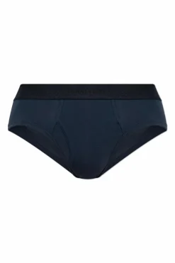 Tom Ford NAVY BLUE Briefs with logo