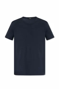 Tom Ford NAVY BLUE Cotton T-shirt