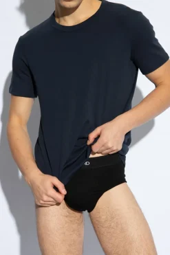 Tom Ford NAVY BLUE Cotton T-shirt
