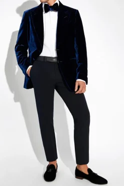 Tom Ford NAVY BLUE Velvet blazer