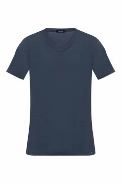 Tom Ford NAVY BLUE V-neck T-shirt