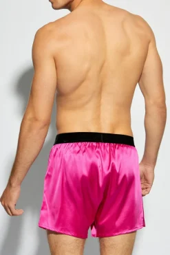Tom Ford PINK Boxer shorts with logo