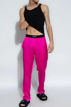 Tom Ford PINK Silk pyjama bottom
